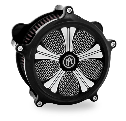 Performance Machine - Performance Machine Syndicate Universal Super Gas Air Cleaner Faceplate - Contrast Cut - 0206-2010SYN-BM