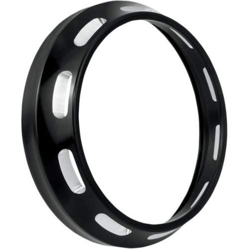 Performance Machine - Performance Machine Apex 7in. Vision Series Headlight Bezel - Contrast Cut - 0207-2005APX-BM