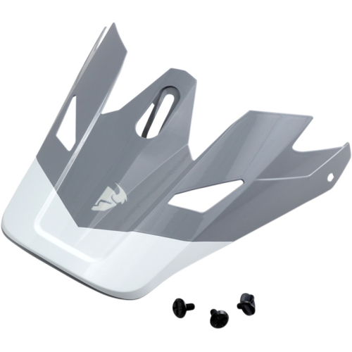 Thor - Thor Visor for Sector Helmets - Bomber, Charcoal/White - 0132-1231