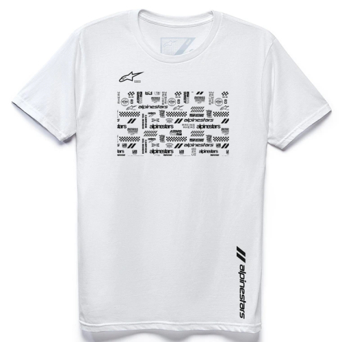 Alpinestars - Alpinestars Chaotic T-Shirt - 1230-72109-20-2XL - White - 2XL