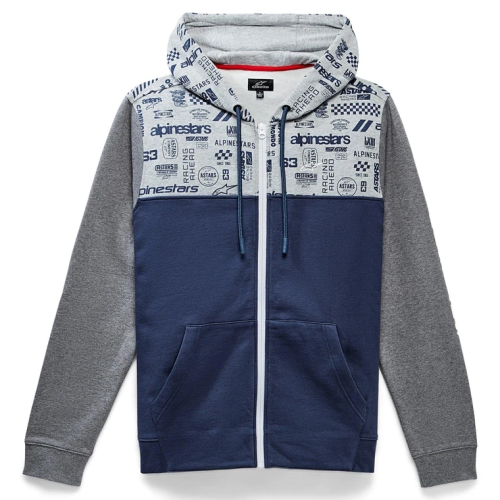 Alpinestars - Alpinestars Perpetuity Hoodie - 1230-53170-70-2XL - Navy - 2XL
