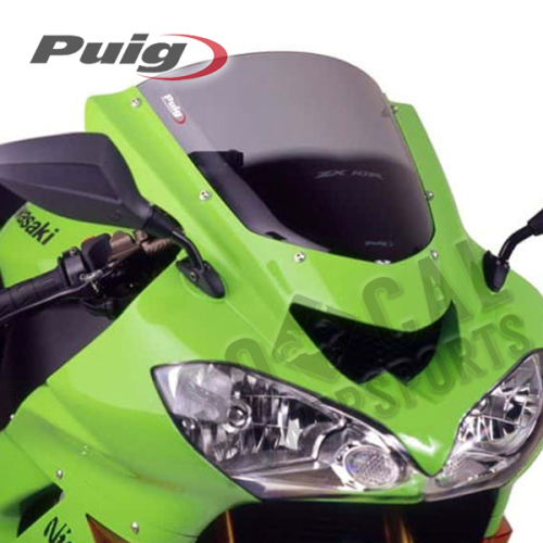 PUIG - PUIG Racing Windscreen - Dark Smoke - 0565-F