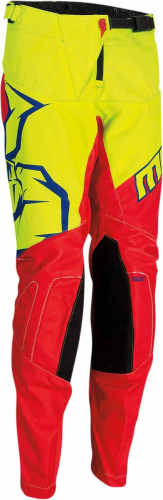 Moose Racing - Moose Racing Qualifier Youth Pants - 2903-1969 - Red/Yellow/Blue - 26