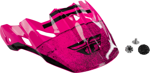Fly Racing - Fly Racing Visor for Toxin Embargo Helmets - Pink/Black - 73-88064