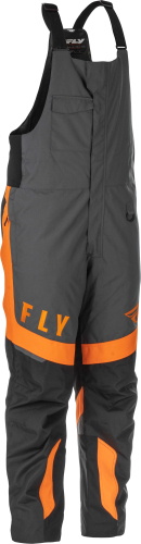 Fly Racing - Fly Racing Outpost Bib - 470-42823X - Black/Gray/Orange - 3XL