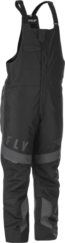 Fly Racing - Fly Racing Outpost Bib - 470-42802X - Black/Gray - 2XL