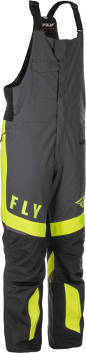 Fly Racing - Fly Racing Outpost Bib - 470-42812X - Black/Gray/Hi-Vis - 2XL
