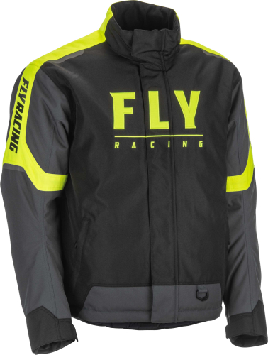 Fly Racing - Fly Racing Outpost Jacket - 470-41412X - Black/Gray/Hi-Vis - 2XL