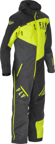 Fly Racing - Fly Racing Cobalt Monosuit Shell - 470-4155M - Black/Gray/Hi-Vis - Medium