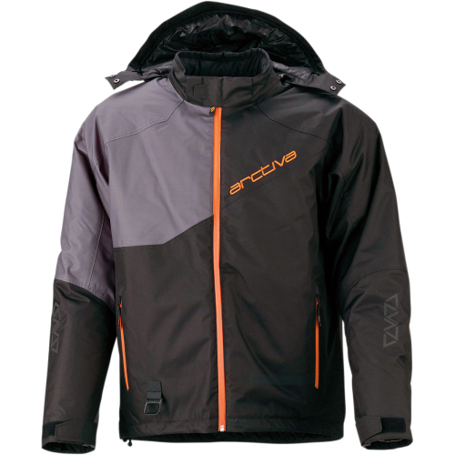 Arctiva - Arctiva Pivot 4 Insulated Jacket - 3120-2048 - Black/Orange - Small