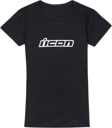 Icon - Icon Classic Womens T-Shirt - 3031-3926 - Black - Medium