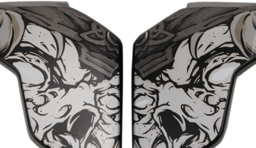 Icon - Icon Side Plate for Airflite Helmets - AFLT Krom Black - 0133-1031