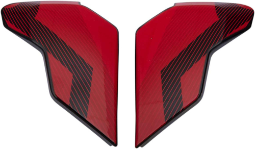 Icon - Icon Side Plate for Airflite Helmet - QB1 Red - 0133-1174