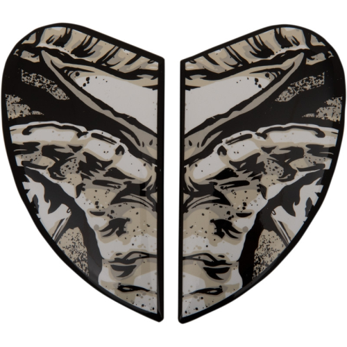 Icon - Icon Side Plate for Airform Helmets - Sacrosanct White - 0133-1189