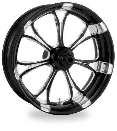 Performance Machine - Performance Machine Paramount Front Wheel (Dual Disc) - 19x3in. - Platinum Cut - 1202-7905R-PAR-BMP