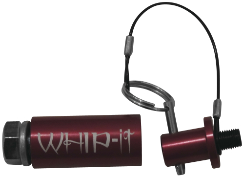 Whip-It - Whip-It Top Half Quick Release Mount - Red - QDTHR-RED