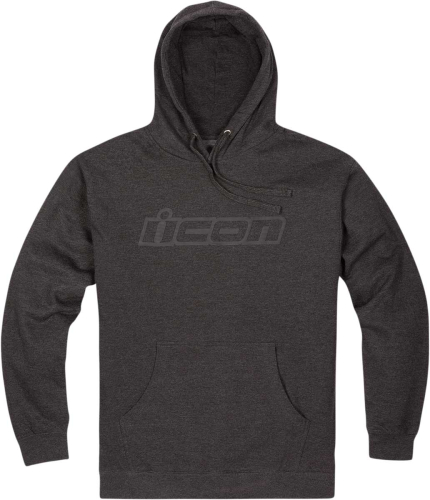 Icon - Icon Clasicon Pullover Hoodie - 3050-5589 - Gray - Large