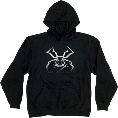 Moose Racing - Moose Racing Agroid Fade Youth Hoody - 3052-0620 - Black - X-Large