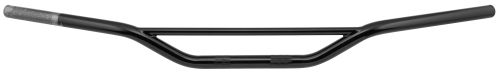 BikeMaster - BikeMaster 7/8in. Carbon Steel Handlebar - YZ Low Bend - Black - 111870