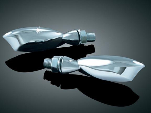 Kuryakyn - Kuryakyn Razor Eyes - Amber Single Function - 2505