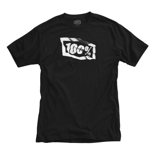 100% - 100% Flag T-Shirt - 32066-001-10 - Black - Small