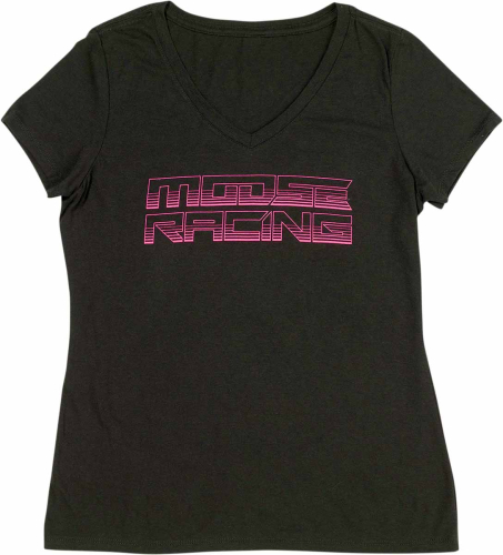 Moose Racing - Moose Racing Specter Womens T-Shirt - 3031-3921 - Black - Large