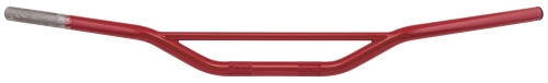 BikeMaster - BikeMaster 7/8in. Carbon Steel Handlebar - CR Low Bend - Red - 111861