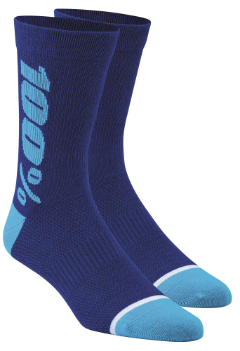 100% - 100% Rythym Socks - 24006-002-17 - Blue - Sm-Md