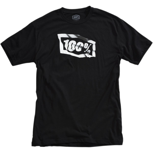 100% - 100% Flag Youth T-Shirt - 32066-001-05 - Black - Medium