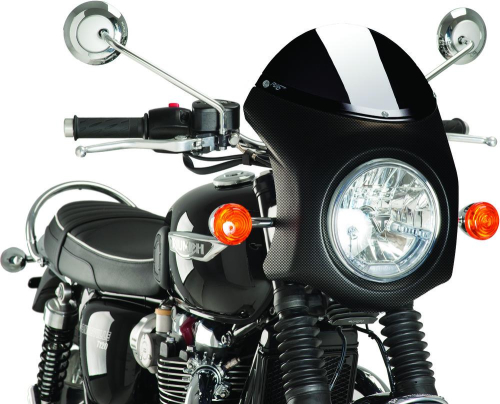 PUIG - PUIG Bullet Fairing - Black - Black - 8934N