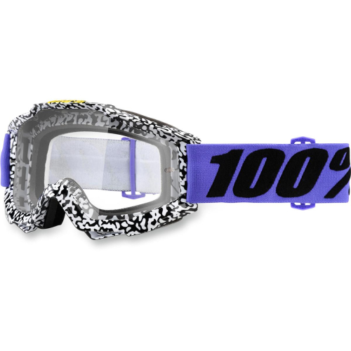 100% - 100% Accuri Brentwood Goggles - 50200-211-02 - Brentwood / Clear Lens - OSFA