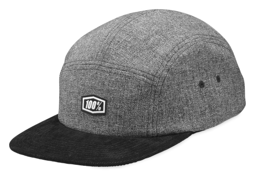 100% - 100% Snapback Hat - 2005505201 - Camper Scrub Gray - OSFM