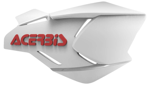Acerbis - Acerbis Replacement Shield for X-Factory Handguards - White/Red - 2634651030