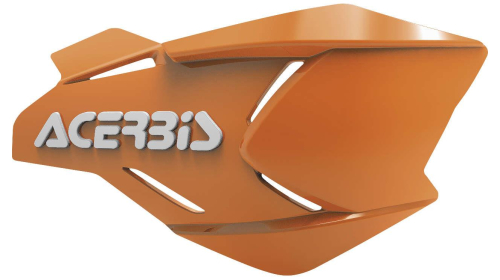 Acerbis - Acerbis Replacement Shield for X-Factory Handguards - Orange/White - 2634651362