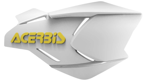 Acerbis - Acerbis Replacement Shield for X-Factory Handguards - White/Yellow - 2634651182
