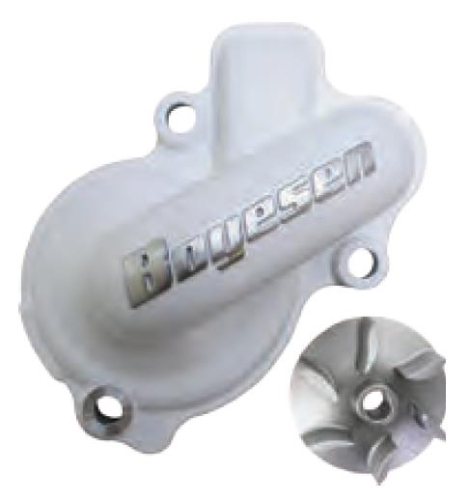 Boyesen - Boyesen Hy-Flo Water Pump Cover and Impeller Kit - White - WPK-18AW