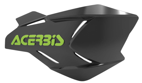Acerbis - Acerbis Replacement Shield for X-Factory Handguards - Black/Green - 2634651043