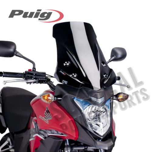 PUIG - PUIG Touring Windscreen - Black - 6480N