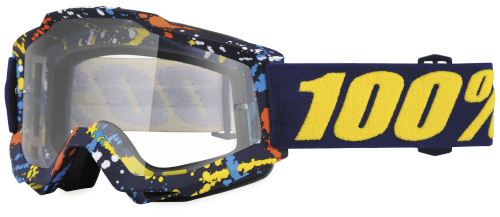 100% - 100% Accuri Pollock Goggles - 5020019902 - Pollok / Clear Lens - OSFM