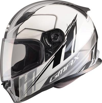 G-Max - G-Max FF49 Rogue Helmet - G7493249 TC-5 - White/Black - 3XL