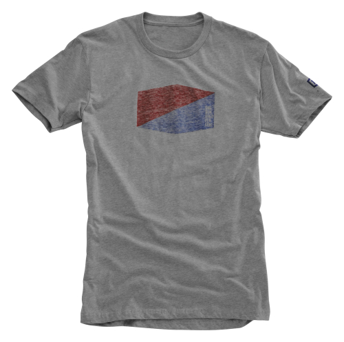100% - 100% Emblem T-Shirt - 3205718811 - Gray - Medium
