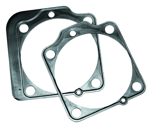 Twin Power - Twin Power Cylinder Base Gasket - Standard Bore - .020in. Fiber - Pair - C9987FBTP