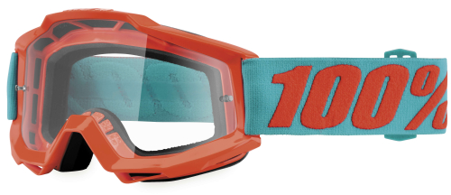 100% - 100% Accuri Passion Goggles - 5020019702 - Passion Orange / Clear Lens - OSFM