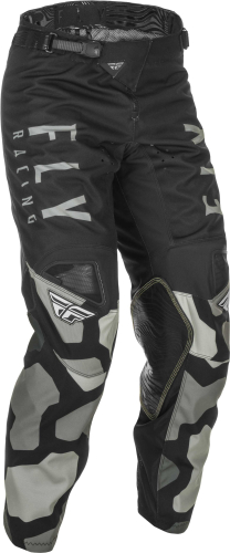 Fly Racing - Fly Racing Kinetic K221 Pants - 374-53028 - Black/Gray - 28