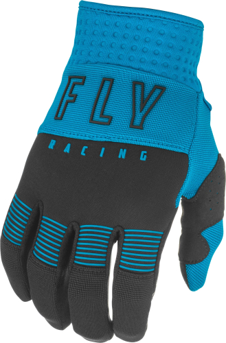 Fly Racing - Fly Racing F-16 Youth Gloves - 374-91104 - Blue/Black - 04