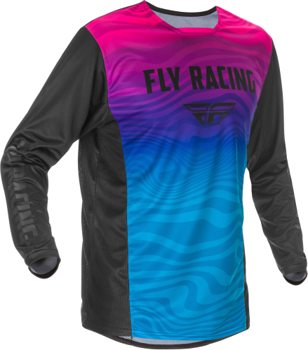Fly Racing - Fly Racing Kinetic K121 Special Edition Jersey - 374-5292X - Black/Pink/Blue - 2XL