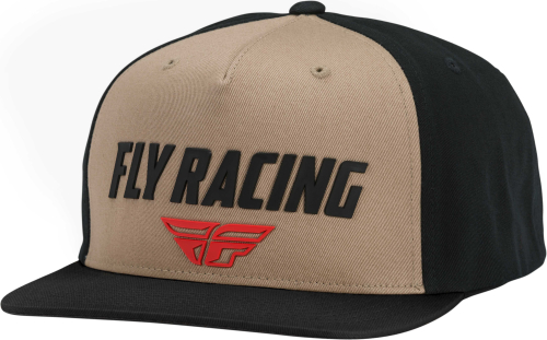 Fly Racing - Fly Racing Fly Evo Hat - 351-0123 - Khaki/Black - OSFM