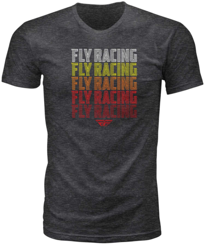 Fly Racing - Fly Racing Fly Nostalgia Tee - 352-06382X - Gray Heather - 2XL
