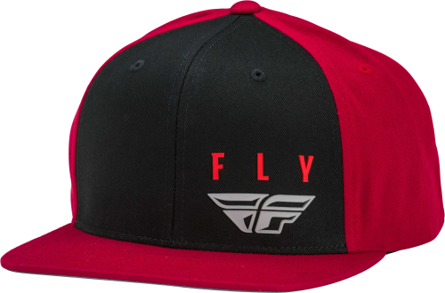 Fly Racing - Fly Racing Fly Kinetic Hat - 351-0119 - Red/Black - OSFM