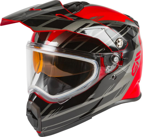 G-Max - G-Max AT-21Y Epic Youth Helmet - G2211371 - Red/Black/Silver - Medium